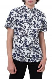 7 Diamonds Magnificent Floral Print Sport Shirt at Nordstrom