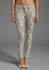 7 FOR ALL MANKIND The Skinny in Lace Orchid at Revolve