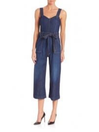 7 For All Mankind - Saint Tropez Belted Jumpsuit at Saks Off 5th