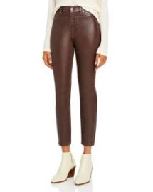 7 For All Mankind Coated High Waisted Ankle Skinny Jeans Women - Bloomingdale s at Bloomingdales