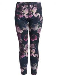 7 For all Mankind Moody Floral Skinny Jeans at Saks Fifth Avenue