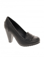 Black loafers like Bernadettes at Asos