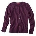 Dark purple cardigan like Bernadette's at Target