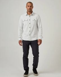 7DIAMONDS Generation Solid Long Sleeve Shirt 7Diamonds at 7Diamonds