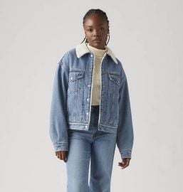 90s Sherpa Trucker Jacket at Levis