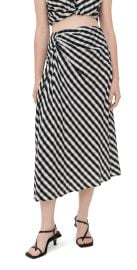 A. L.C. Jean Skirt Black/Tan 14 at Shopbop