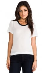 A Fine Line Brit Tee in White  REVOLVE at Revolve