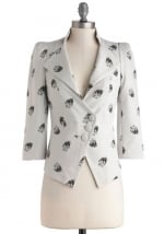 A Heart Skull of Love blazer from ModCloth at ModCloth