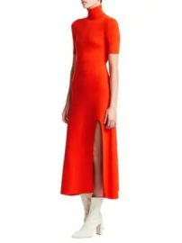 A L C  - Caplan Knit Turtleneck Midi Dress at Saks Fifth Avenue