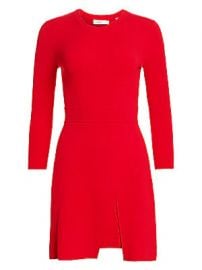 A L C  - Hadley Front Slit Knit Sheath Dress at Saks Fifth Avenue