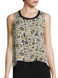 A L C  - Harper Floral Top at Saks Fifth Avenue