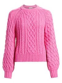 A L C  - Mick Cable Knit Sweater at Saks Fifth Avenue