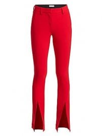 A L C  - Slim-Fit Conway Straight-Leg Front Slit Pants at Saks Fifth Avenue