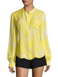 A L C  - Walter Floral-Print Silk Blouse at Saks Fifth Avenue