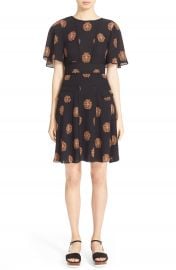 A L C   Cooper  Print Silk Dress at Nordstrom