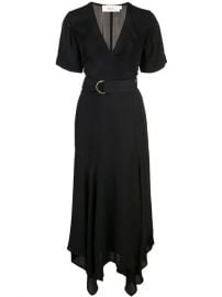 A L C  Belted Midi Dress - Farfetch at Farfetch