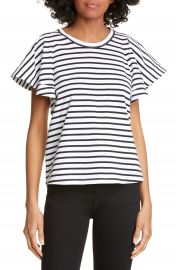 A L C  Carrie Stripe Tee   Nordstrom at Nordstrom