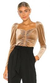 A L C  Chamberlain Top in Toffee from Revolve com at Revolve