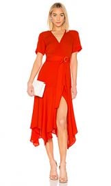 A L C  Claire Dress in Poppy from Revolve com at Revolve