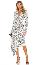 A L C  Eden Dress in Cream  amp  Black from Revolve com at Revolve