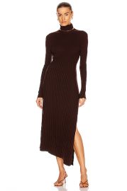 A L C  Emmy Dress in Chocolate   FWRD at Forward