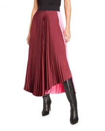 A L C  Grainger Pleated Skirt at Neiman Marcus