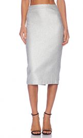 A L C  Hill Skirt in Silver from Revolve com at Revolve