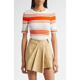A.L.C. Jack Stripe Cotton Blend Knit Top at Nordstrom