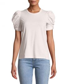 A L C  Kati Puff-Sleeve Tee at Neiman Marcus