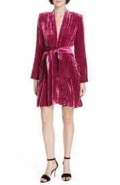 A L C  Kiera Crushed Velvet Minidress   Nordstrom at Nordstrom