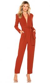 A L C  Kieran Jumpsuit in Terracotta from Revolve com at Revolve