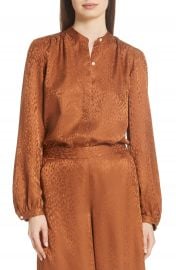 A L C  Owens Silk Jacquard Top   Nordstrom at Nordstrom