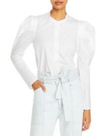 A L C  Robbie Band Collar Top Women - Bloomingdale s at Bloomingdales