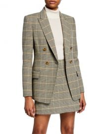 A L C  Sedgwick II Glen Plaid Jacket at Neiman Marcus