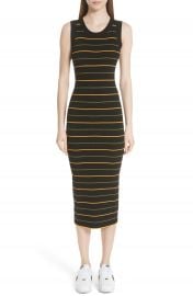 A L C  Shane Stripe Knit Midi Dress at Nordstrom