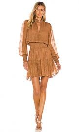 A L C  Silvie Dress in Butterscotch from Revolve com at Revolve