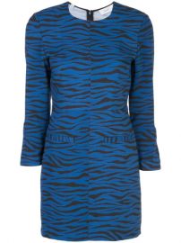 A L C  Stretch Fit tiger-print Dress - Farfetch at Farfetch