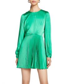 A L C  Tavi Pleated Mini Dress Women - Bloomingdale s at Bloomingdales