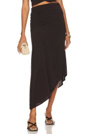 A L C Adeline Skirt in Cocoa at Revolve