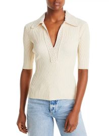 A L C Adrian Collared Top at Bloomingdales