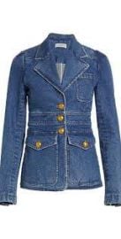 A L C Amelia Denim Jacket at Saks Fifth Avenue