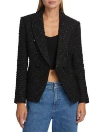 A L C Chelsea Tweed Tailored Jacket at Saks Off 5th