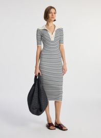 A L C Darcy Stripe Midi Sweater Dress at A.L.C.