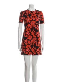 A L C Nora Silk Hibiscus Print Dress at The Real Real