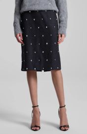 A L C Opal Rhinestone Pencil Skirt at Nordstrom