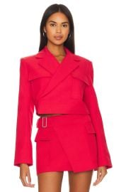 A L C Reeve Asymmetric Jacket and Conan Miniskirt at Revolve