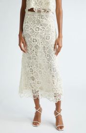 A L C Shay Lace Maxi Skirt at Nordstrom