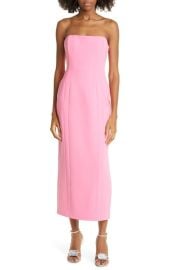 A.L.CElizabeth Strapless Midi Dress at Nordstrom