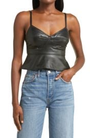 A.L.CGweneth Faux Leather Tank at Nordstrom