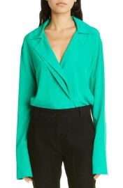 A.L.CKinsley Stretch Silk Blouse at Nordstrom